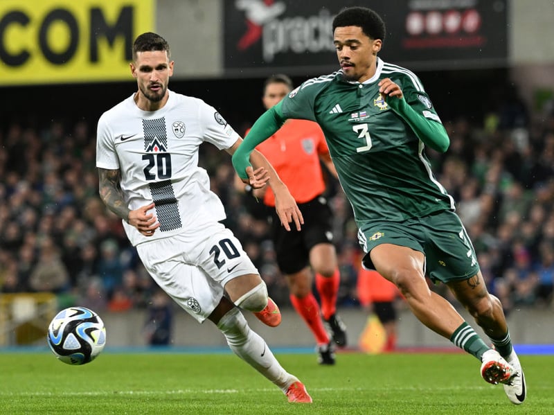 Currently on loan at Watford, Jamal Lewis has been called-up to the Northern Ireland squad for the Euro 2024 qualifiers against Finland and Denmark. He played the full match as Northern Ireland were beaten 4-0 by Finland. 
