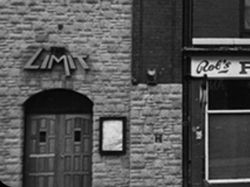 The Limit was suggested by both Bill Noble, and Cheryl Wallace. Bill said: "The most fun venue was The Limit. They seemed to have people who were fresh and new and really good fun."