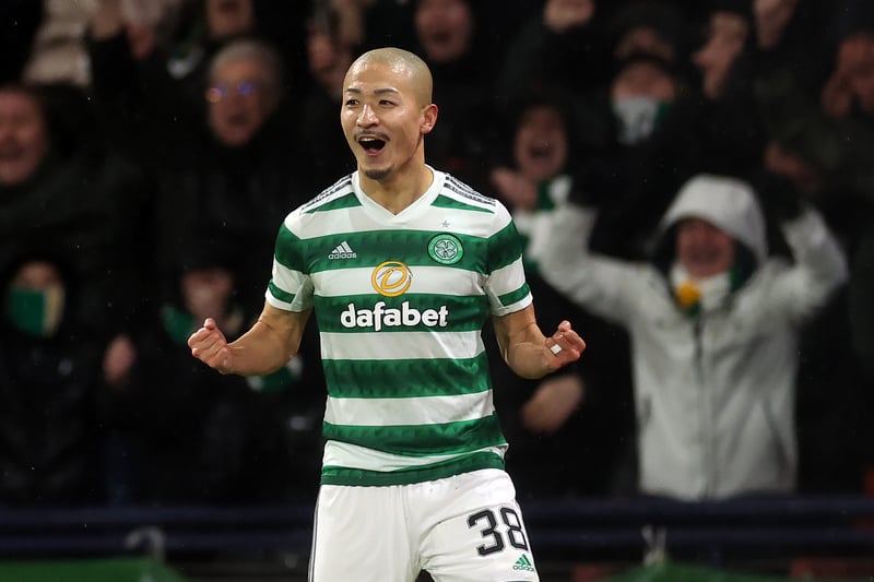 Japanese winger Maeda could replace James Forrest as Celtic look to keep their frontline fresh for Atletico Madrid. (Getty Images)