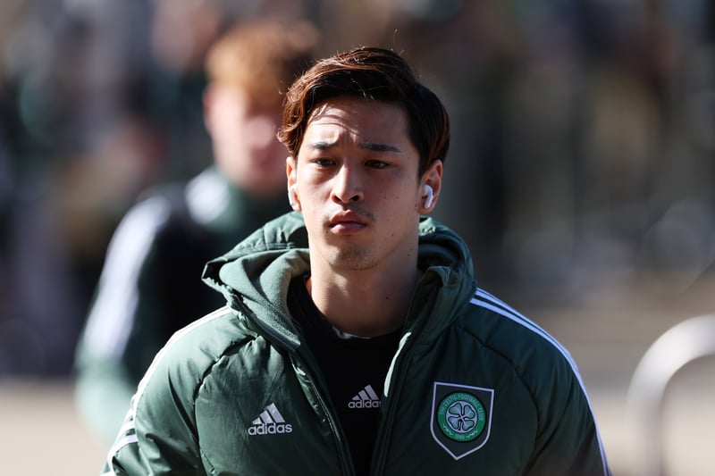 OUT - The Japanese central defender was not listed in Celtic’s European squad and 
has been bombed out of the first-team under Brendan Rodgers.