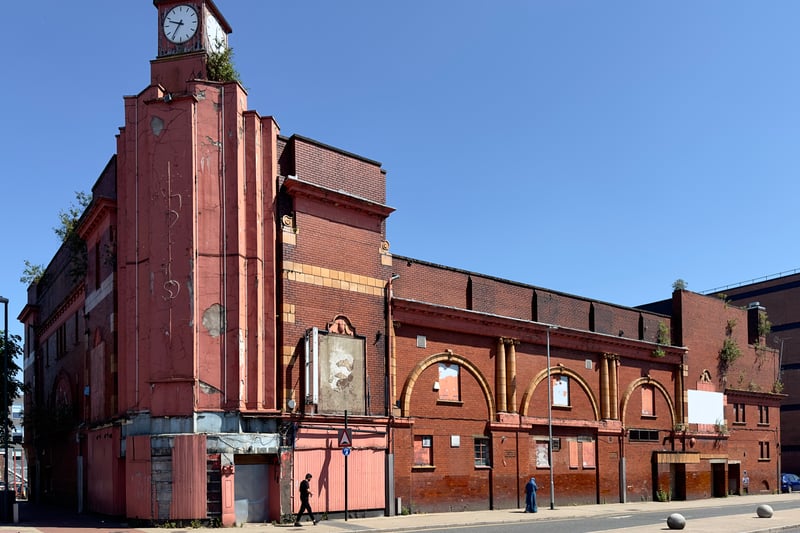 Located at 51-53 King Street, Oldham, OL8 1EU. Built in 1908, the building has served as a cinema, ballroom, bowling alley, nightclub and snooker club and closed in 2008. Credit: Mark Watson for SAVE Britain’s Heritage