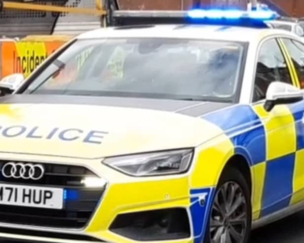 South Yorkshire Police say Kallum Flowers, 33, has been found after a four-month appeal in connection with two serious crashes that took place in the space of a fortnight over the summer. File photo