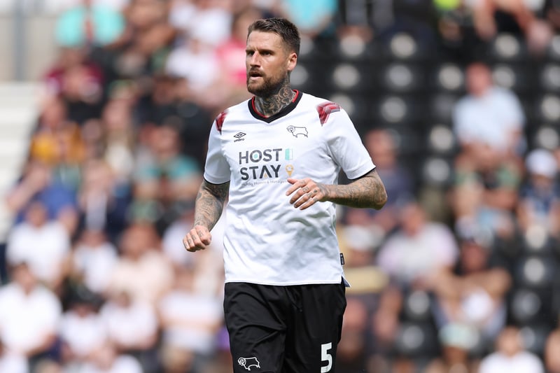 Sonny Bradley was an unlikely contributor in Derby's last game as he scored twice from corners. The defender has played one game since returning from his suspension. 