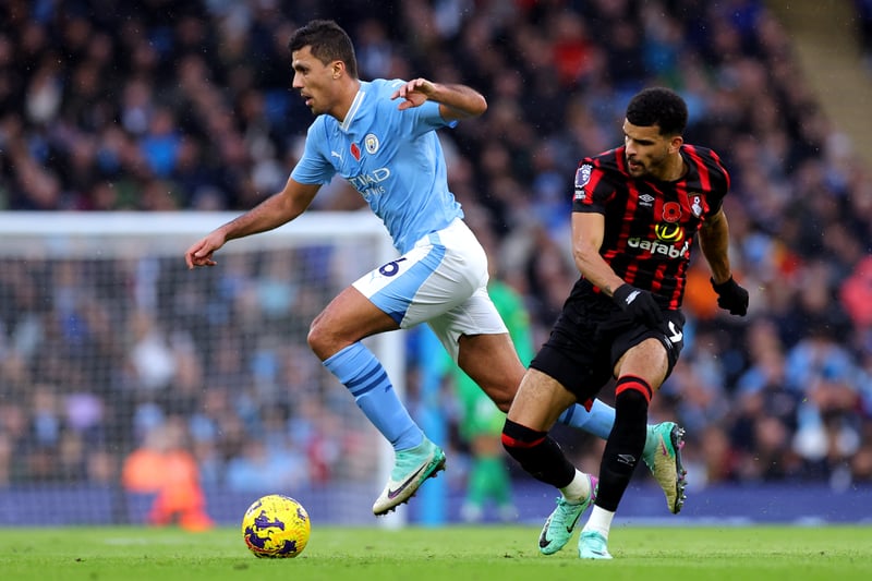 Another City player who is good form and Rodri netted a vital goal in last week's draw against Chelsea.