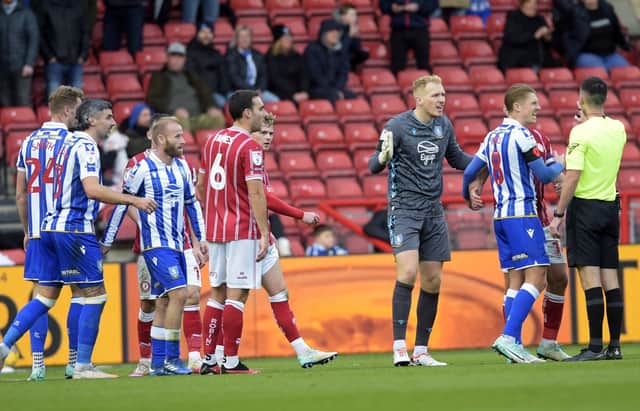 Barry Bannan was sent off for Sheffield Wednesday over the weekend. 