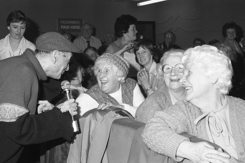 Bobby Thompson at the opening of the new Top Rank Bingo and Social Club in Sunderland's former Odeon Cinema - 40 years ago this week.