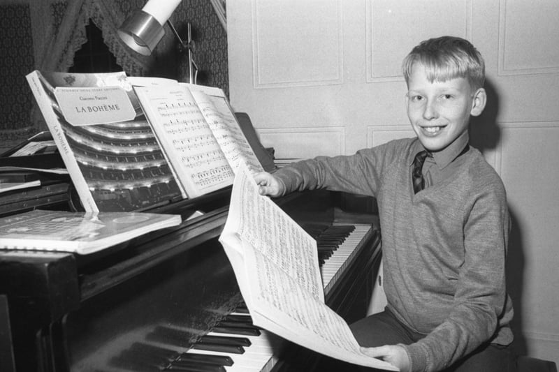 Carl Richardson was only 12 when played the lead in a show produced by the Wearside based Palatine Opera Group.