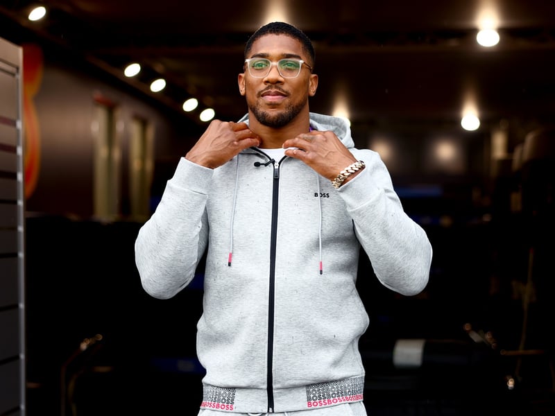 The British boxer has a reported net worth of $80 million.
