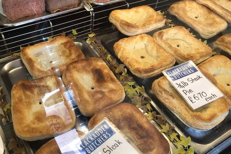Blackadder Butchers can be found on Maryhill Road having served the local community since 1918. A large queue usually forms outside the shop at New Year which shows how good their steak pies really are. 