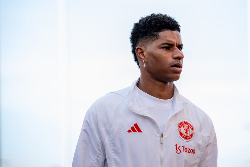 With Hojlund a doubt, Rashford could start up top. Martial offers an alternative, but United's no.10 looks the likely option.