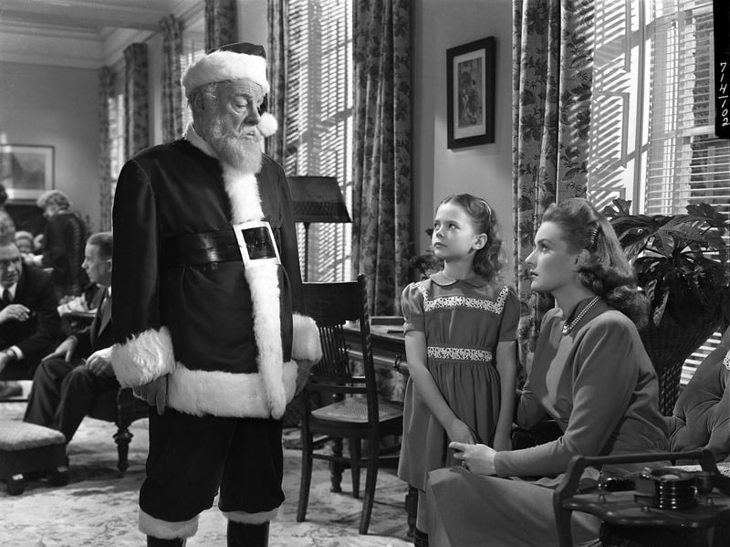 Whether it's the 1994 version or the 1947 original, Miracle on 34th Street comes in as the UK's sixth favourite festive film. 