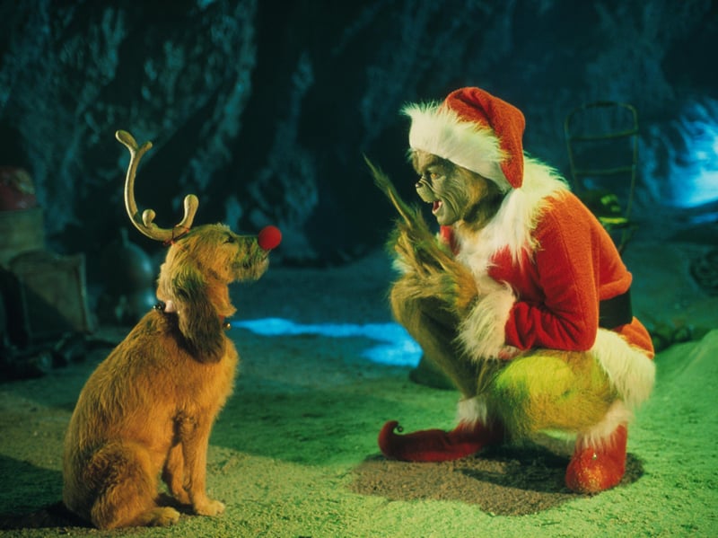 Based on the Dr Seuss story, The Grinch starring Jim Carrey is also among the UK's favourite Christmas films. 