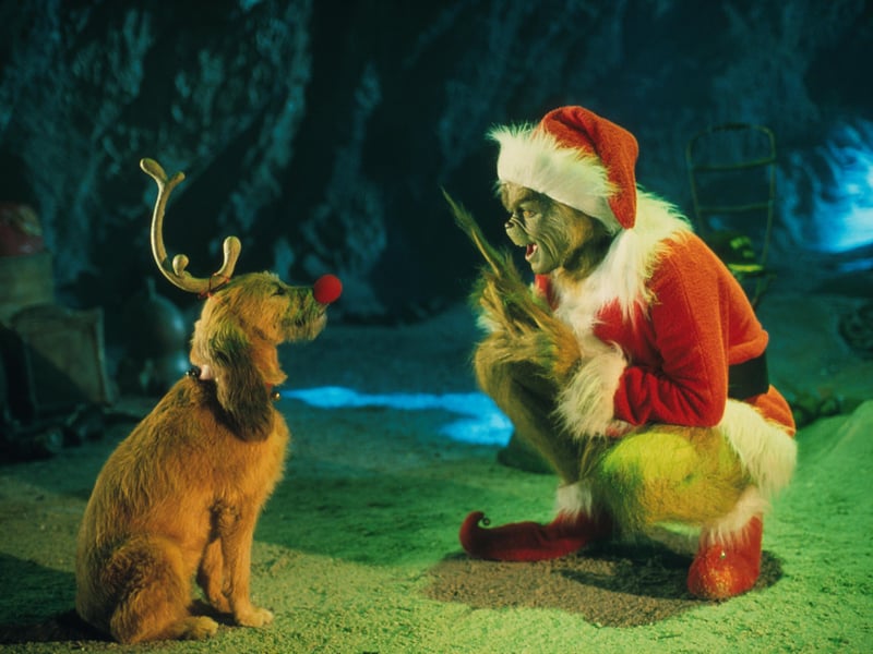 Based on the Dr Seuss story, The Grinch starring Jim Carrey is also among the UK's favourite Christmas films.