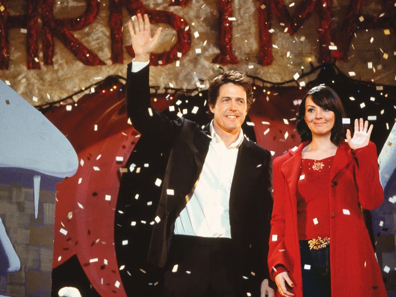 Love Actually makes the top ten, as one of Britain's favourite Christmas films. 
