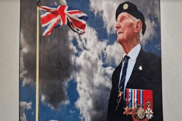 Cyril Elliott served in the Royal Army Service Corps at the D-Day Landings and the Battle of Normandy.
