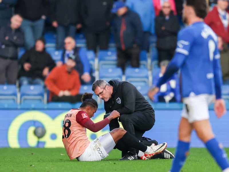 John Mousinho said on Wednesday: "‘Tino’s scan results are back, however, and aren’t the best news. It’s slightly worse in terms of how bad we thought the tear was – we are looking at eight weeks plus at the moment.
‘At the minute we don’t want to put a definite timescale on that because we’re going to get a second opinion and send everything back to Chelsea. They will decide what to do with it from that point onwards.
‘Tino is still with us at present and we’ll take it from there. It’s not the best news, but one of those things we have to deal with.’