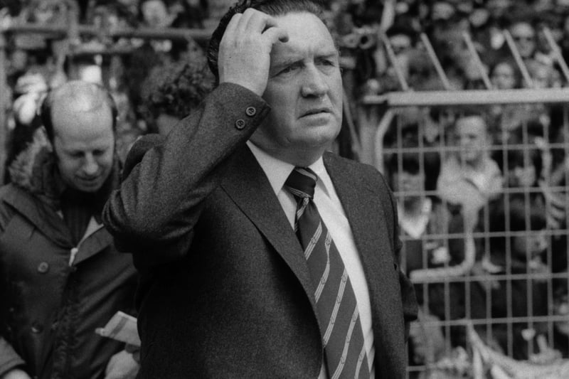 Former Celtic and Scotland manager pictured at Wembley stadium in May 1979. He enjoyed success as a player and a manager with Celtic and was in charge when his ‘Lisbon Lions’ beat Inter Milan 2-1 in the 1967 European Cup.  