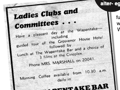 An advert for Sheffield's Wapentake bar. Photo: Neil Anderson