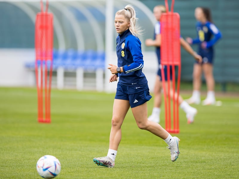 The flying Rangers winger has become a regular face in the Scottish national squad after a solid year on the wing. Missed the start of 23/24 due to injury but - now back fit and scoring goals - expect her to continue her progression and improvement.