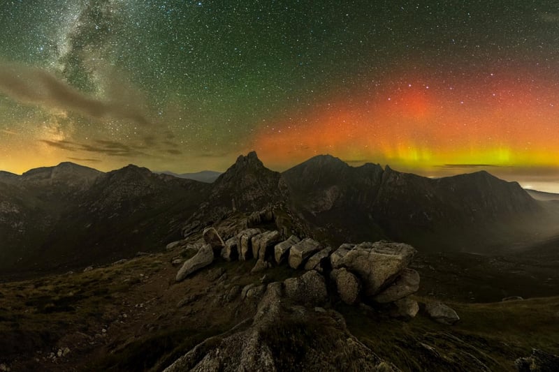 The Isle of Arran is a must-visit at some point in your life. If you extend your day trip into a night trip you can even spot the Aurora Borealis on the Isle.