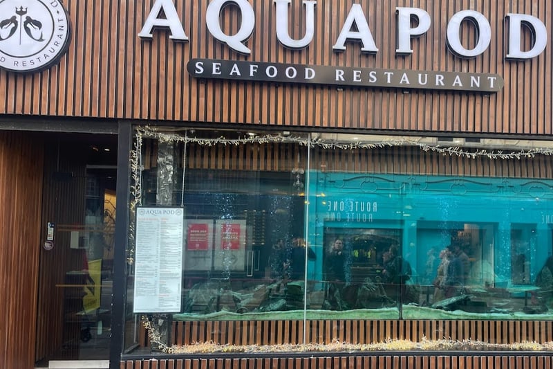 Aquapod was handed a zero star food hygiene rating following an inspection on August 8, 2023.