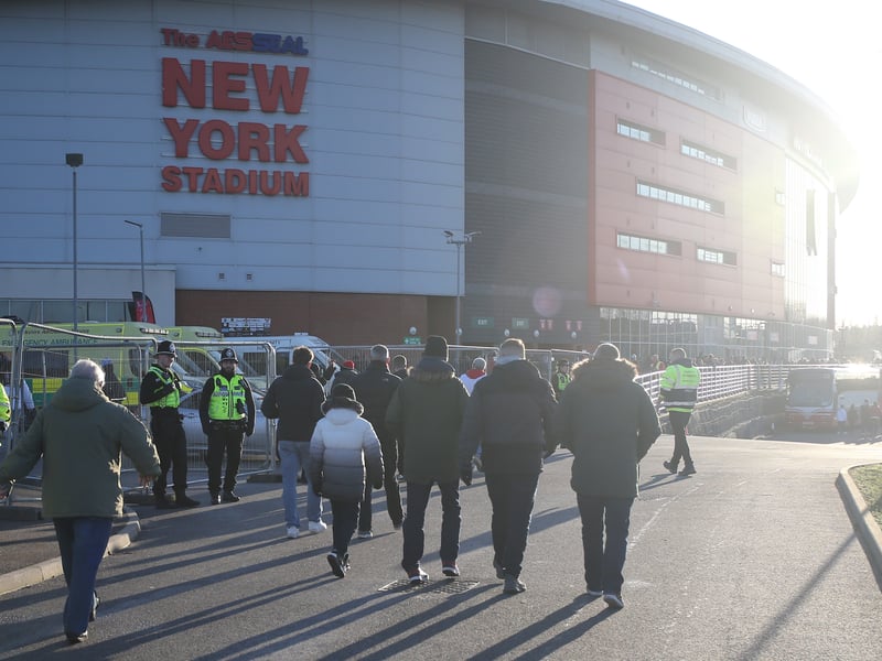 Average away attendance: 1,343. 