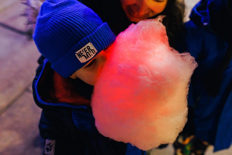 It wouldn’t be Christmas without candy floss