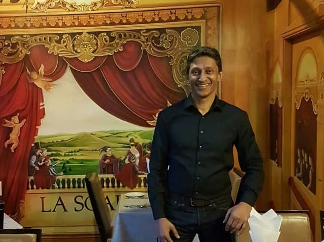 Raza Khan, former owner of the Italian restaurant La Scala, on Abbeydale Road, in Millhouses, Sheffield. It has closed after 24 years and is set to be replaced by a Turkish and Mediterranean restaurant called Olive House