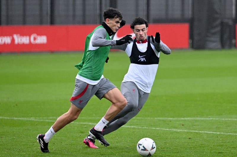 Liverpool continue to be cautious with the teenage midfielder as he battles back from a calf issue.