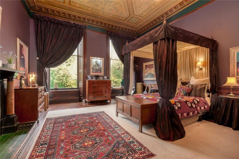 The principal bedroom of the property