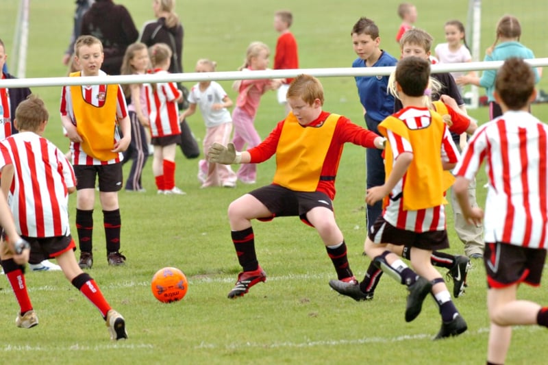 A day of fundraising football at the school.
It raised money for the Sir Bobby Robson Foundation in  2008.