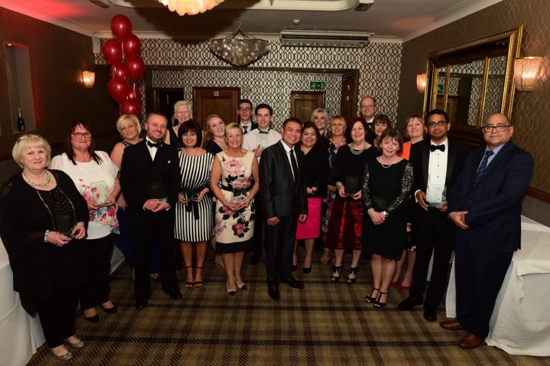 Winners at the Sunderland and South Tyneside Health Awards.