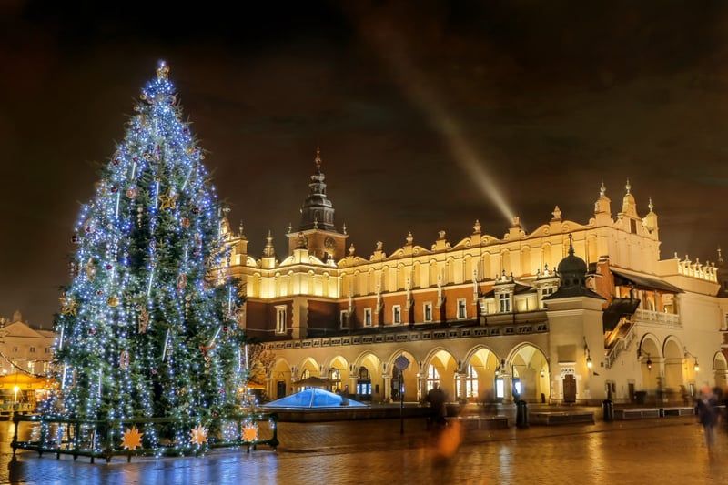 Ryanair has a flight taking off from LBA at 4.20pm on New Year's Eve landing in Krakow at 7.50pm for just £15.