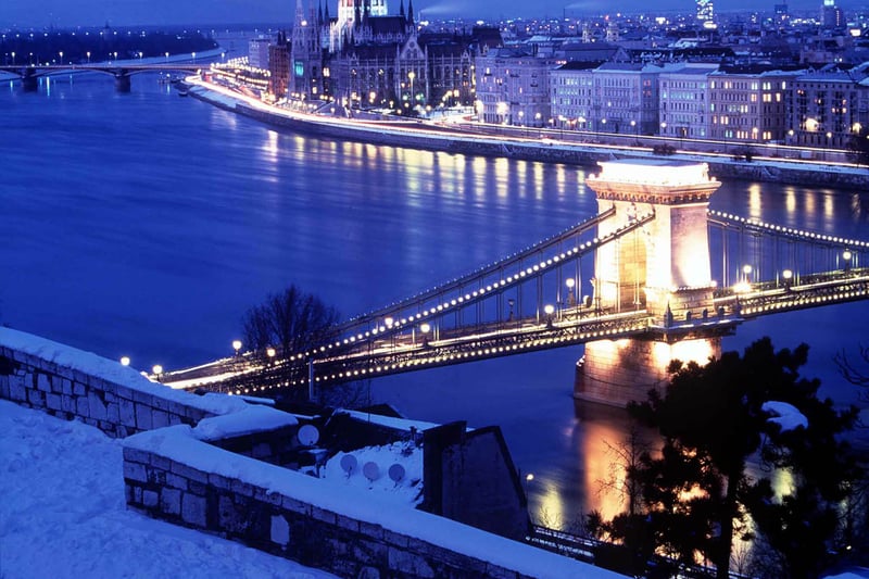 Beautiful Budapest shines at any time of the year, but it really comes into its own at Christmas when two Christmas markets set up and it is festooned with fairy lights.

Budapest takes pride in the quality of the crafts, food and drink available at its Christmas markets. Wander through the stalls, nibbling on traditional Hungarian chimney cakes as you pick out the perfect gift, then afterwards warm up in one of Budapest's thermal baths.