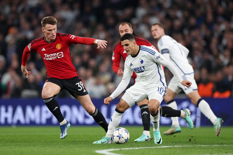His energy was infectious in the first half an hour, while McTominay's driving runs and forward passes carried a real threat.