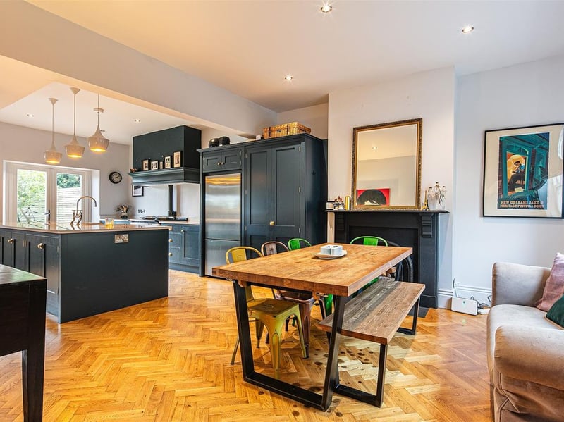 This huge open plan kitchen/diner/lounge graces the majority of the ground floor. (Photo courtesy of Spencer Estate Agents)