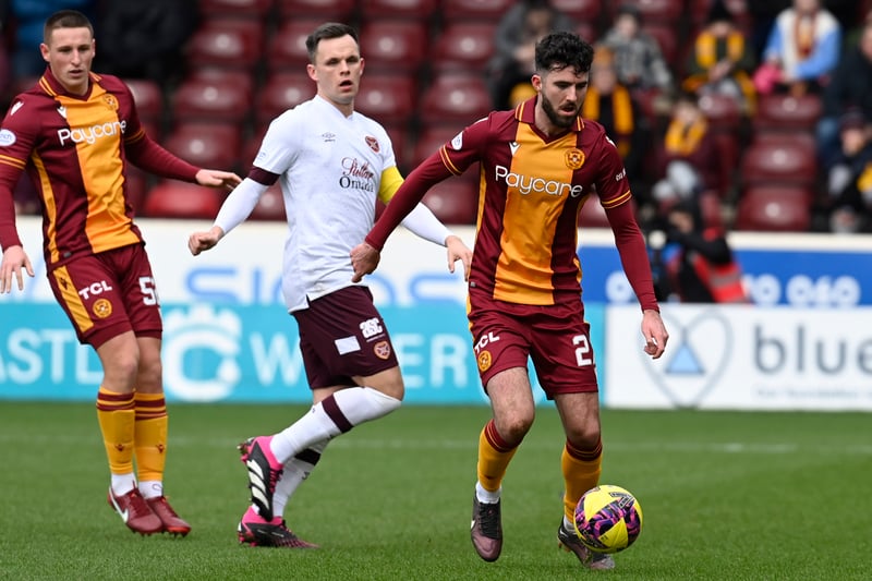Jonathan Obika and Blair Spittal scored either side of the break to give the Fir Park side a two goal win over the Jambos. 