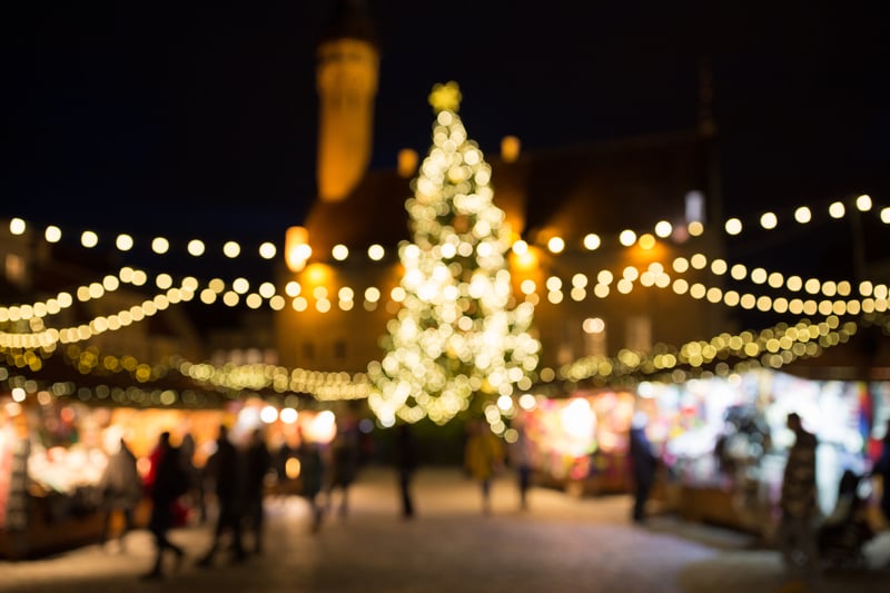 Stratford-upon-Avon's Christmas market is Victorian-themed and features classic rides and live entertainment. 
