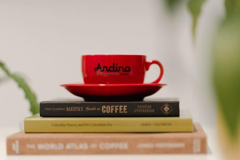 In Dennistoun we have Andina Coffee, founded by a Colombian to bring the very best of the South American export (roasted abroad) to the East End of Glasgow.