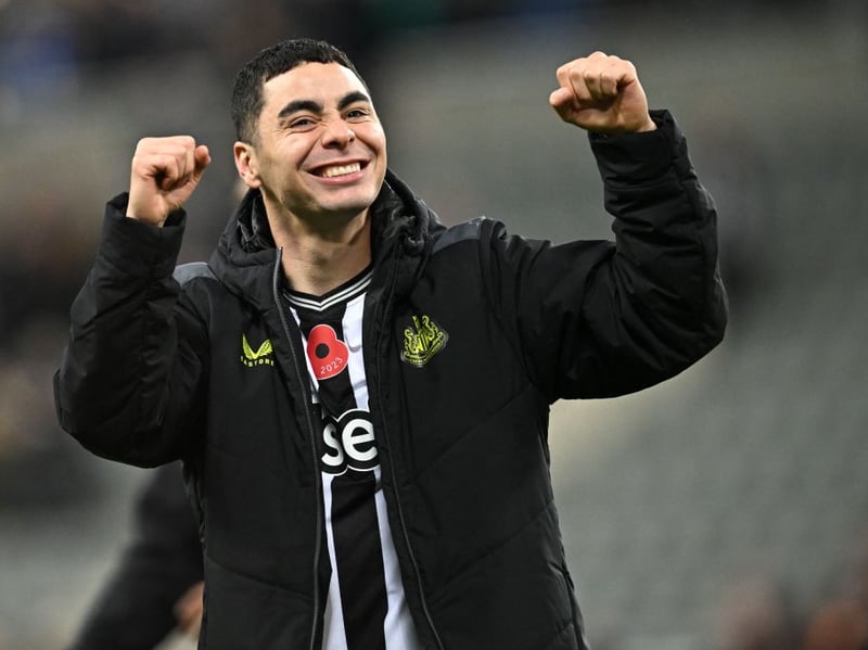 Almiron dropped to the bench against Dortmund but will likely be restored to the starting team this weekend. He scored Newcastle’s only goal in this fixture back in February.