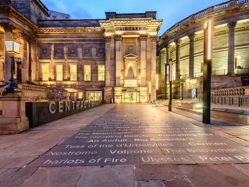 Liverpool Central Library is perfect for the whole family, with a family area and a child friendly environment. It features a wide range of child books and computers to use, as well as a cafe.