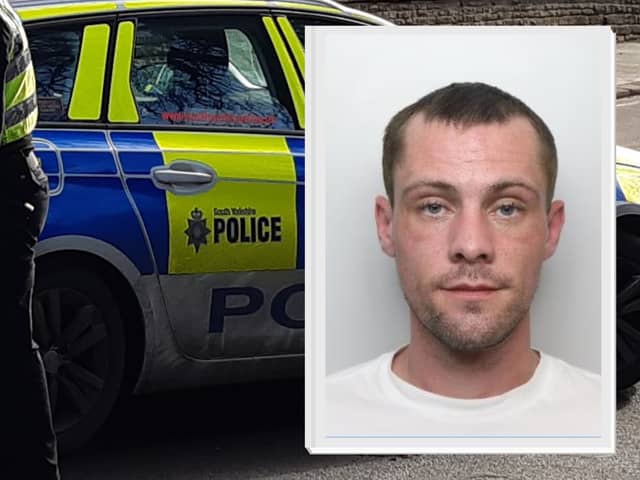 Callum Ripley, of no fixed abode, has been jailed for two offences of theft from shop and two breaches of his Criminal Behaviour Order (CBO) in Ecclesfield and High Green. Picture: South Yorkshire Police
