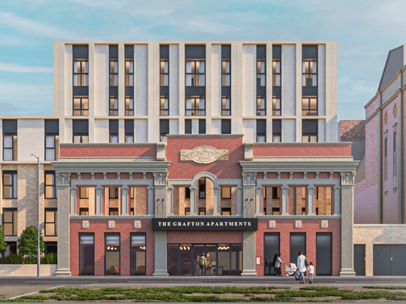 How The Grafton Apartments could look.