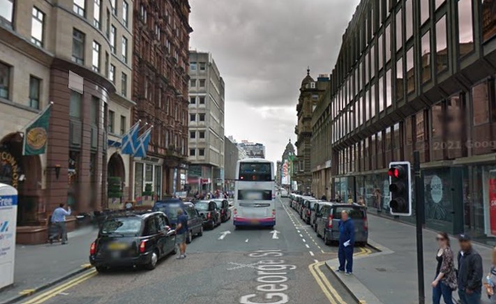West George Street will close between Nelson Mandela Place and George Square