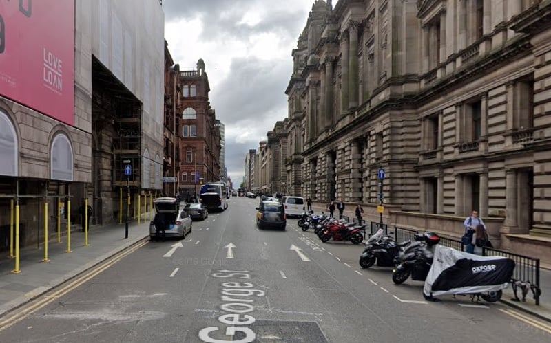 George Street will close between George Square and Montrose Street
