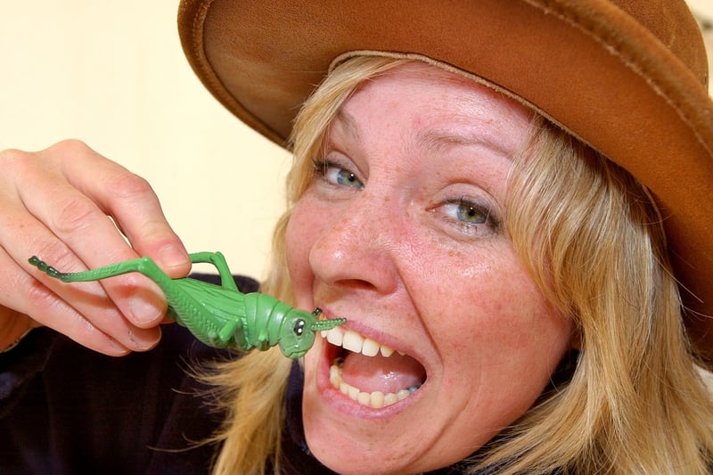 Down At The Farm worker Vicki Goodings was steeling herself for a forthcoming bush tucker challenge in 2009.