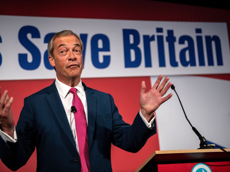 The much maligned former leader of UKIP is controversially entered the show and has reportedly been paid £1.5 million to enter.