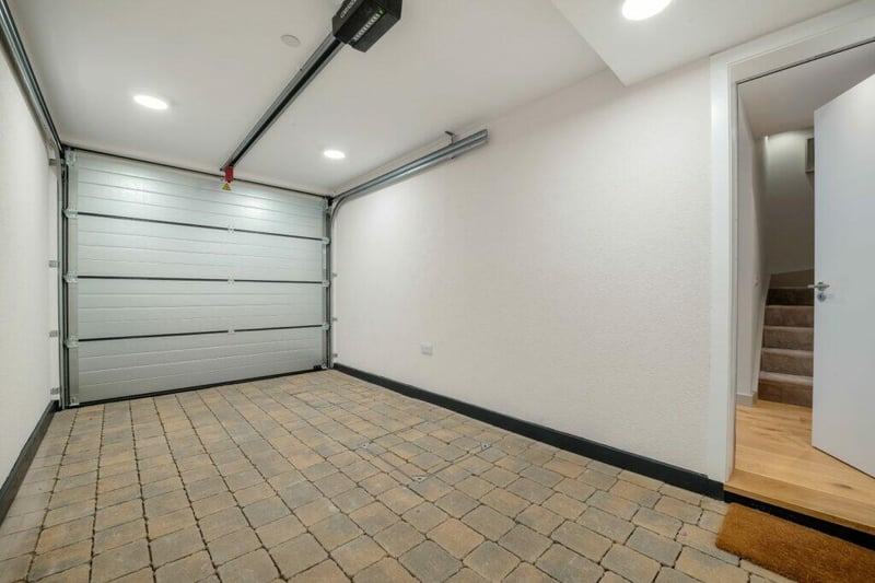 One of the other great features of this property is the private garage space on the ground floor. 