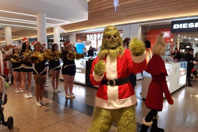  Dr Seuss’ character the Grinch will be causing ‘mischief and mayhem’ at Meadowhall every weekend in November and December.
