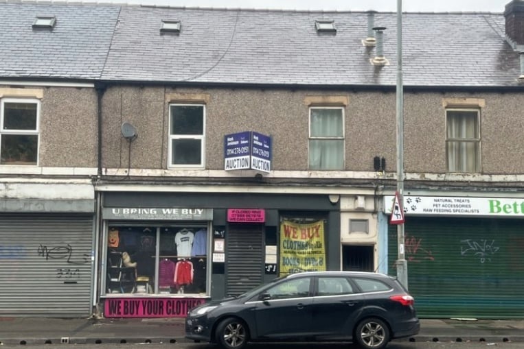 A substantial double fronted freehold property occupying a high profile main road/tram route location, comprising a ground floor shop with one bedroom flat and a two bedroom apartment to the first floor. It is fully let at £100 pcm for the shop and £345 and £600pcm for the flats, producing an overall annual income of £12,540.
